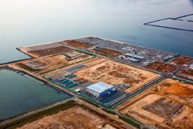 Planned construction site for the Global Engineering Center and Itsukaichi Factory